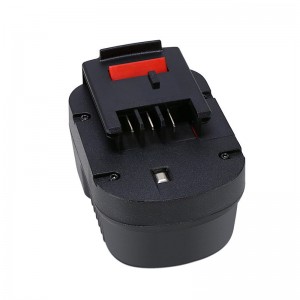 För Black \u0026 Decker A1712, A12, A12EX, FSB12, FSB120B, FSB120BX, BD-1204L, B-8315, BPT1047 12V 1700mAh Ni-Cd trådlösa elverktygsbatterier