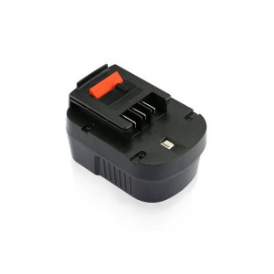 Ni-Mh 12V 3000mAh uppladdningsbara trådlösa verktygsbytesbatterier för Black \u0026 Decker A1712, A12