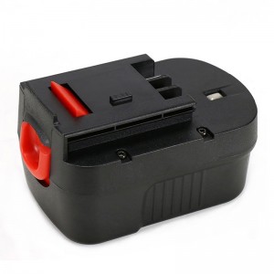 För Black \u0026 Decker A1714, A14, A14F, A144 14.4V 2000mAh Ni-Cd Elektriska borrbatterier