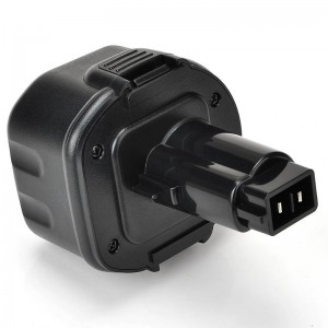 Ni-Cd 9.6V 1500mAh laddningsbatterier för Dewalt DE9061, DE9062, DW9061