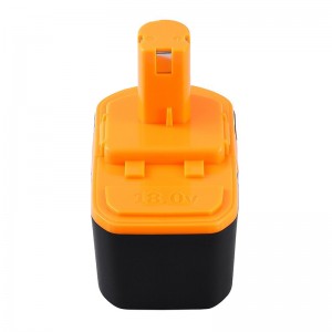 Ni-Mh 2000mAh 18V ersättningsbatterier för Ryobi BPP-1815, BPP-1817 elverktyg
